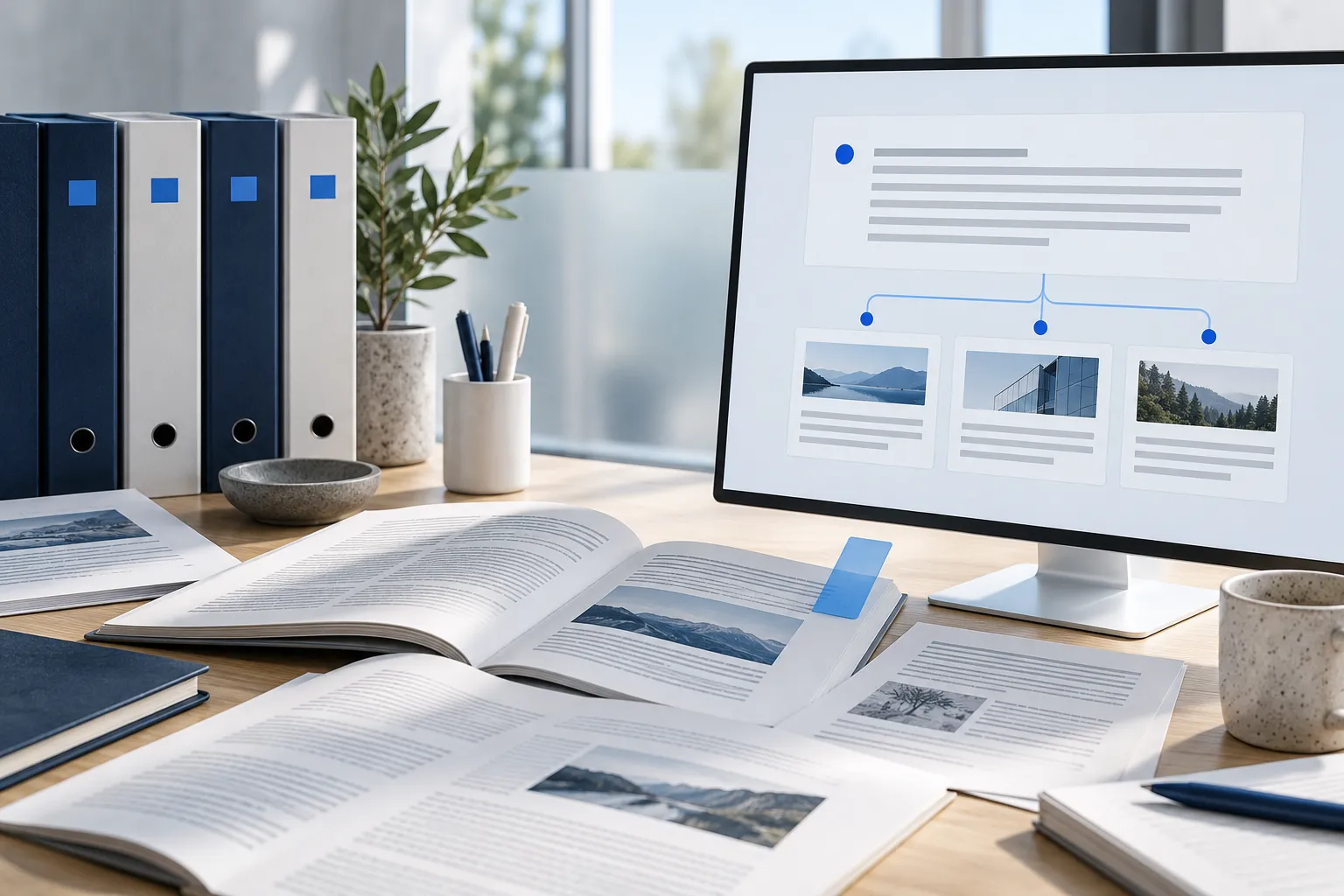 A company-knowledge answer connects to the reference sources used to support it.